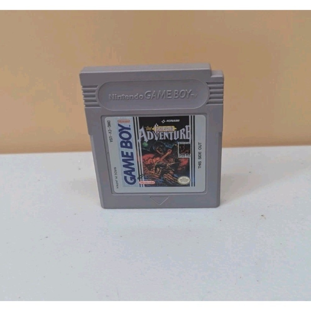 Castlevania Adventure (Nintendo Game Boy, 1989) Tested Works Konami GB Original